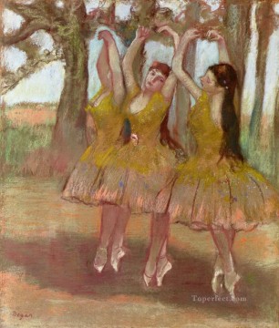 エドガー・ドガ Painting - ギリシャの踊り 1890年 エドガー・ドガ